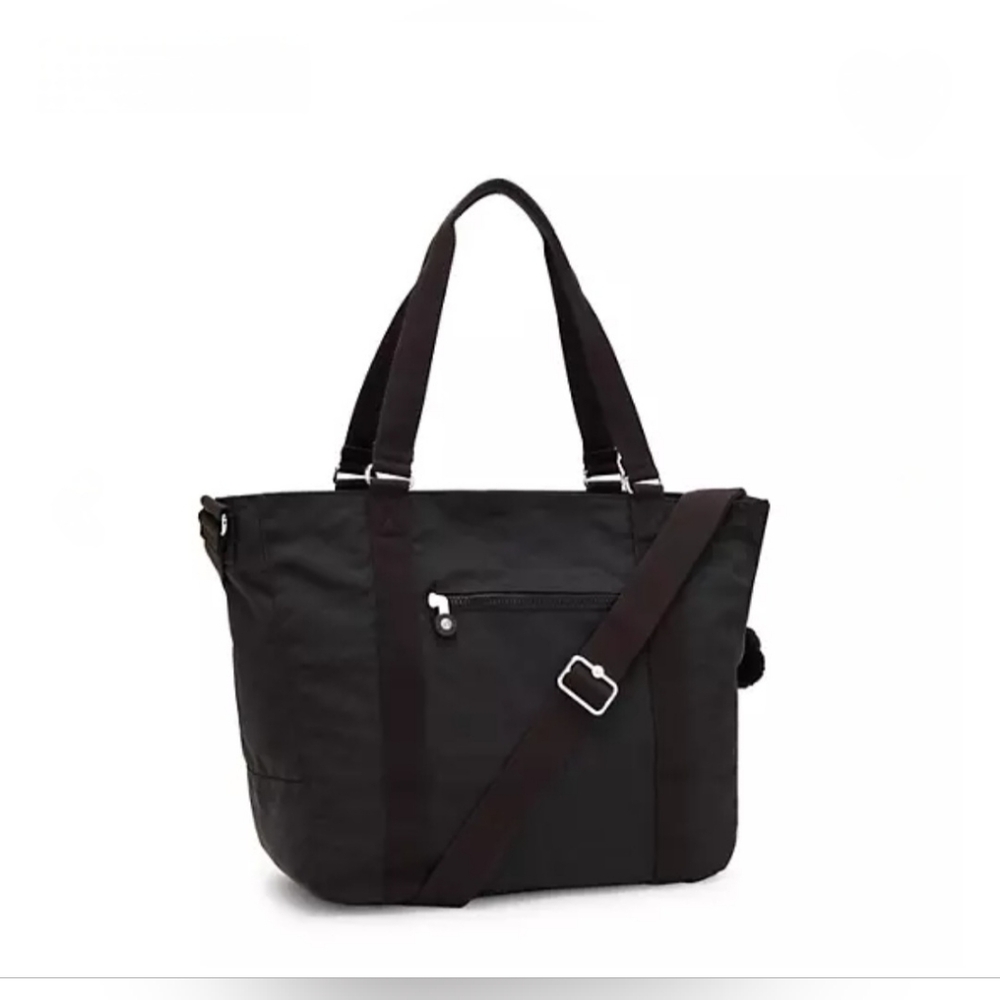 KIPLING BAG TOTE BAG BLACK LARGE NEW ADARA - Picture 9 of 14